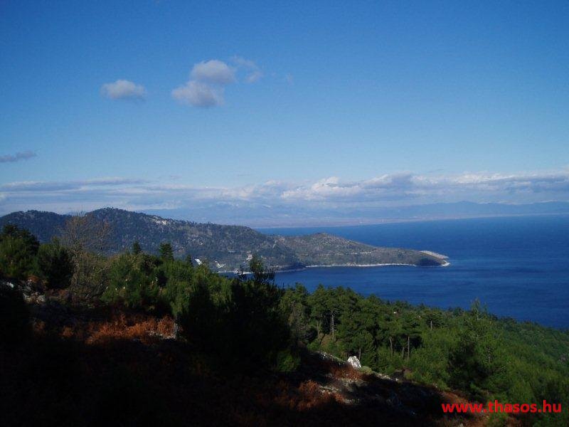 Golden Beach, hegyek